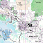 Getlost Map SD5204 DARWIN Australia Touring Map V15b 1:250,000