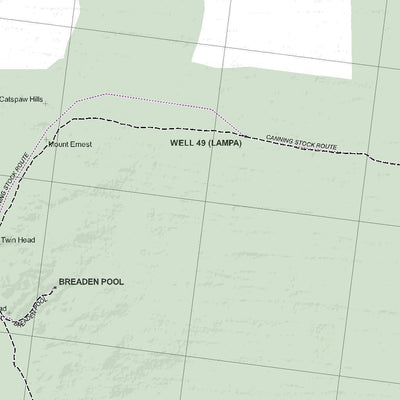 Getlost Map SF5201 CORNISH Australia Touring Map V15b 1:250,000