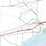 Getlost Map SH5214 EUCLA Australia Touring Map V15b 1:250,000