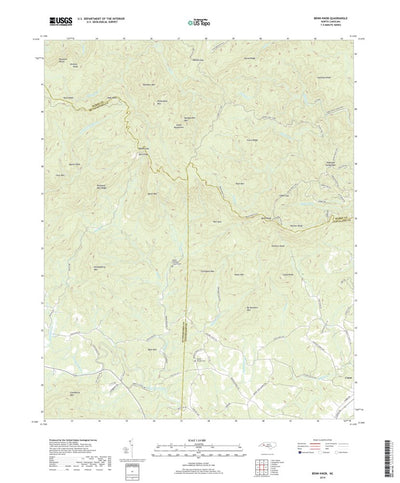 Benn Knob, NC (2019, 24000-Scale) Preview 1