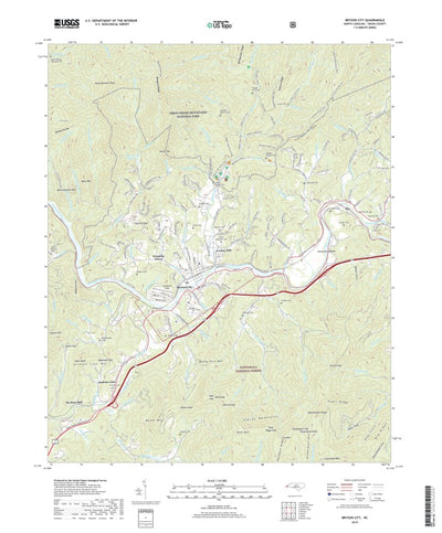 Bryson City, NC (2019, 24000-Scale) Preview 1