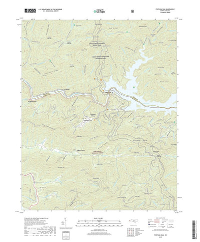 Fontana Dam, NC (2019, 24000-Scale) Preview 1