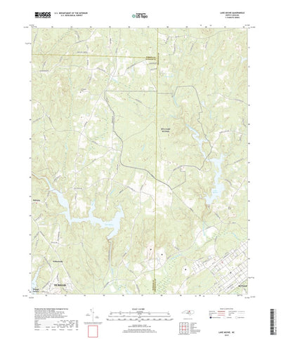 Lake Michie, NC (2019, 24000-Scale) Preview 1