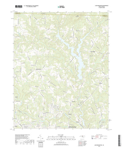 Lake Burlington, NC (2019, 24000-Scale) Preview 1