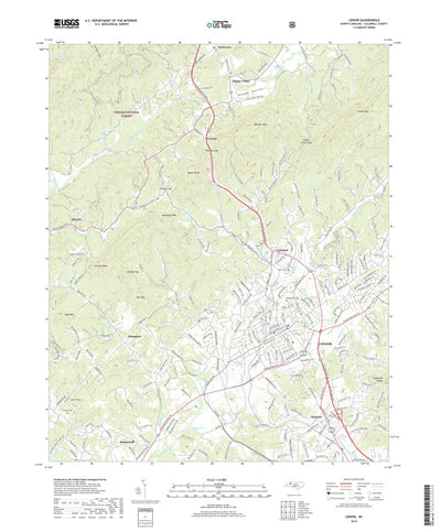 Lenoir, NC (2019, 24000-Scale) Preview 1