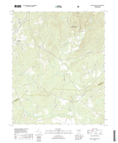 Mount Gilead East, NC (2019, 24000-Scale) Preview 1