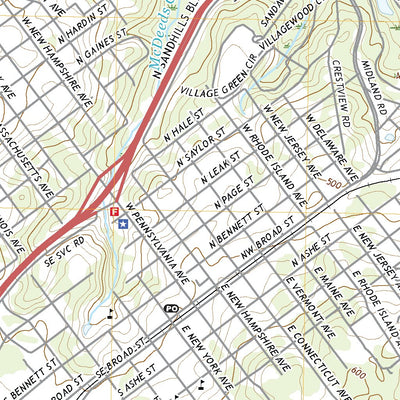 Southern Pines, NC (2019, 24000-Scale) Preview 3