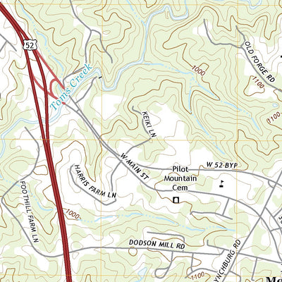 Pilot Mountain, NC (2019, 24000-Scale) Preview 3