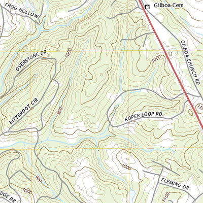 Rutherfordton North, NC (2019, 24000-Scale) Preview 3