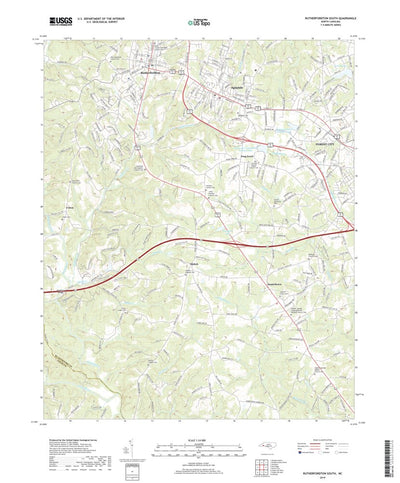 Rutherfordton South, NC (2019, 24000-Scale) Preview 1