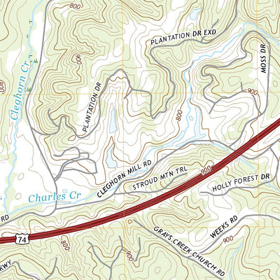 Rutherfordton South, NC (2019, 24000-Scale) Preview 3