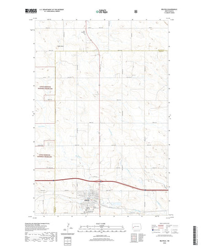 Belfield, ND (2020, 24000-Scale) Preview 1