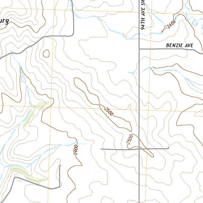 Bratburg Butte, ND (2020, 24000-Scale) Preview 2