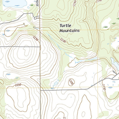 Carpenter Lake, ND (2020, 24000-Scale) Preview 2