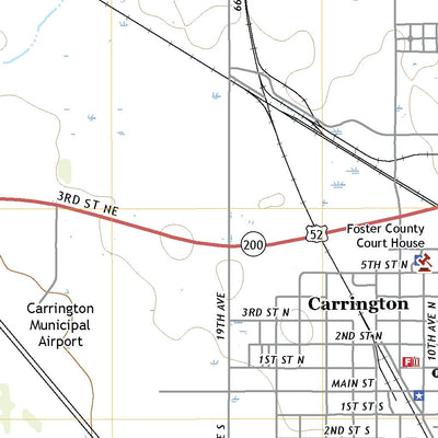 Carrington West, ND (2020, 24000-Scale) Preview 3