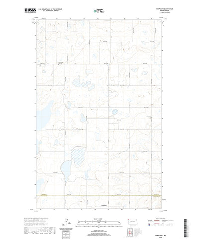 Camp Lake, ND (2020, 24000-Scale) Preview 1