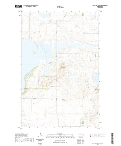 Devils Lake Mountain, ND (2020, 24000-Scale) Preview 1