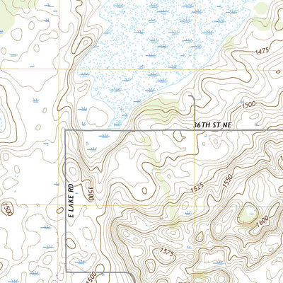 Devils Lake Mountain, ND (2020, 24000-Scale) Preview 3