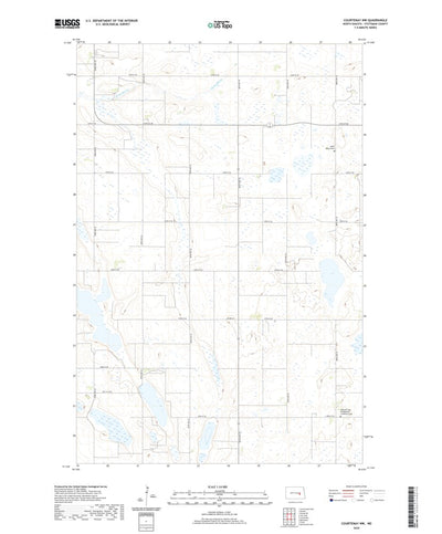 Courtenay NW, ND (2020, 24000-Scale) Preview 1