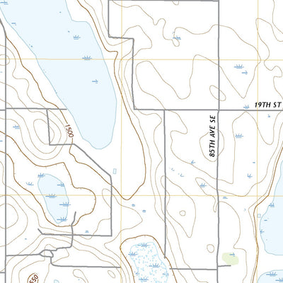 Courtenay NW, ND (2020, 24000-Scale) Preview 3