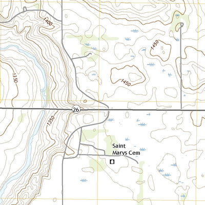 Dazey NE, ND (2020, 24000-Scale) Preview 2