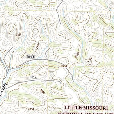 Hanks Gully, ND (2020, 24000-Scale) Preview 3