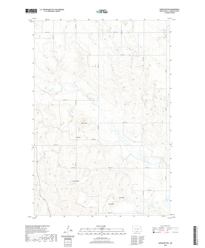 Kiefer Buttes, ND (2020, 24000-Scale) Preview 1
