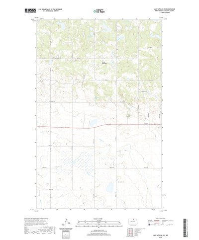 Lake Upsilon, ND (2020, 24000-Scale) Preview 1