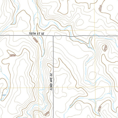 Schell Buttes NW, ND (2020, 24000-Scale) Preview 3