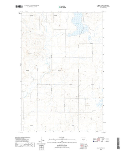 Sibley Butte, ND (2020, 24000-Scale) Preview 1