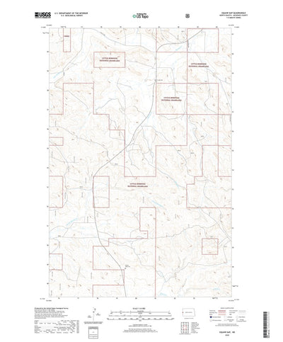Squaw Gap, ND (2020, 24000-Scale) Preview 1