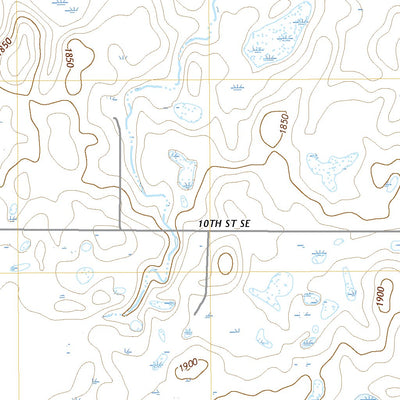 Sykeston SW, ND (2020, 24000-Scale) Preview 3