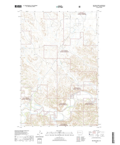 Red Wing Creek, ND (2020, 24000-Scale) Preview 1