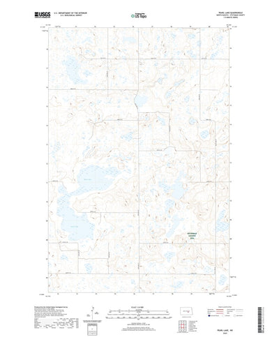 Pearl Lake, ND (2020, 24000-Scale) Preview 1