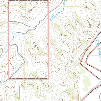Roosevelt Creek West, ND (2020, 24000-Scale) Preview 3