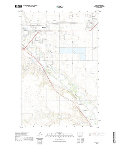 Surrey, ND (2020, 24000-Scale) Preview 1