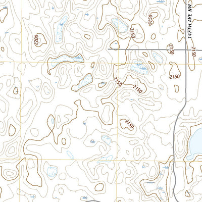 Skjermo Lake, ND (2020, 24000-Scale) Preview 2