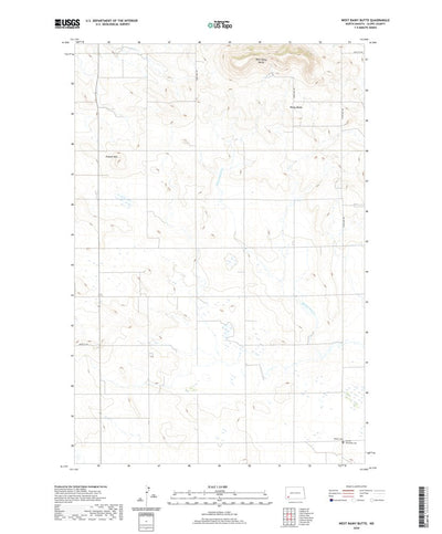 West Rainy Butte, ND (2020, 24000-Scale) Preview 1
