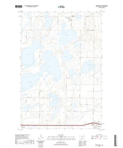 Tappen North, ND (2020, 24000-Scale) Preview 1