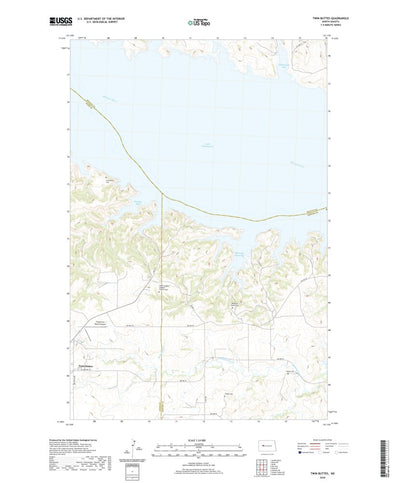 Twin Buttes, ND (2020, 24000-Scale) Preview 1