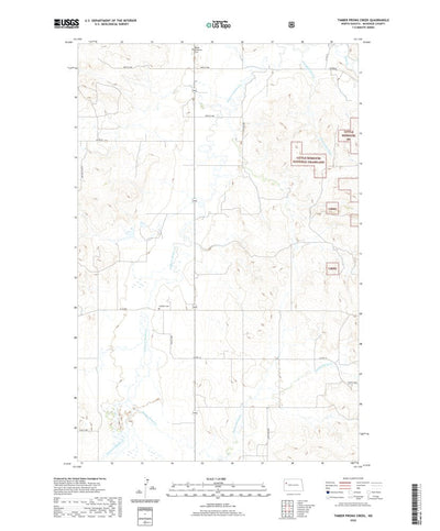 Timber Prong Creek, ND (2020, 24000-Scale) Preview 1