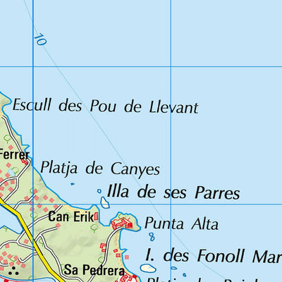 Sant Francesc de Formentera(con la 825 y 849) (0824)