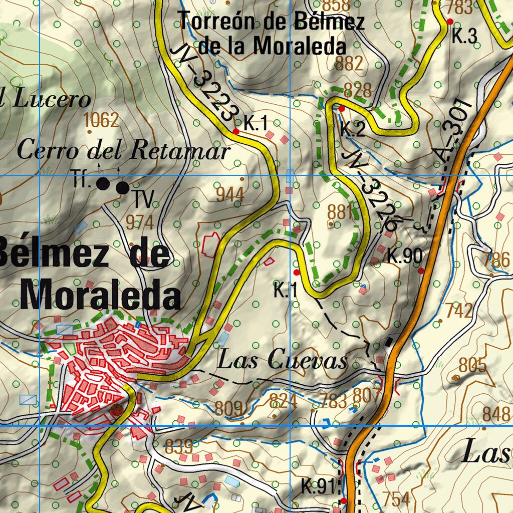 Bedmar (0948) map by Instituto Geografico Nacional de Espana | Avenza Maps