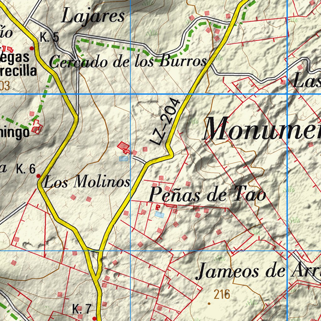 Haría (1080) Map by Instituto Geografico Nacional de Espana | Avenza Maps