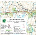 Northern New Jersey Highlands (Appalachian Trail Corridor - Map 154) : 2021 : Trail Conference