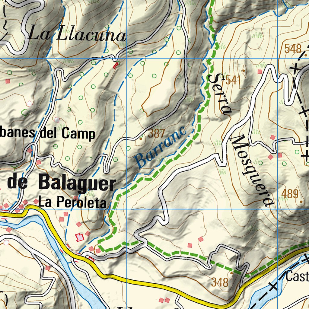 Artesa de Segre (0328) Map by Instituto Geografico Nacional de Espana ...