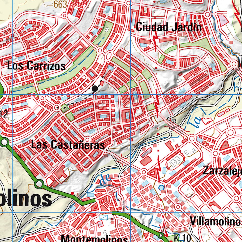 Móstoles (0581) map by Instituto Geografico Nacional de Espana | Avenza ...