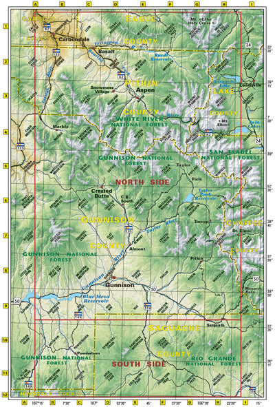 Crested Butte-Aspen-Gunnison Trails 5th ed.