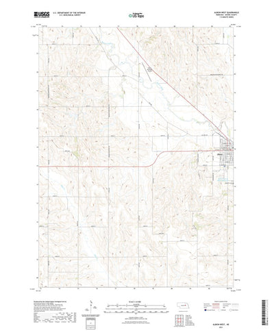Albion West, NE (2021, 24000-Scale) Preview 1