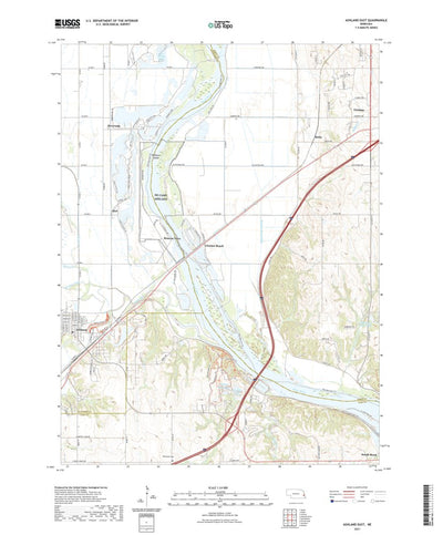 Ashland East, NE (2021, 24000-Scale) Preview 1